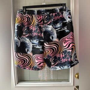 (S) Thereabouts palm tree design swim shorts